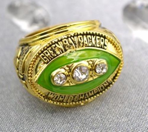 NFL Green Bay Packers World Champions Gold Ring_1 - Click Image to Close